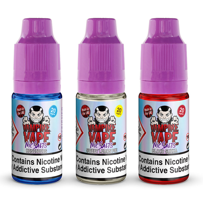 Vampire Vape NIC SALTS 10ml