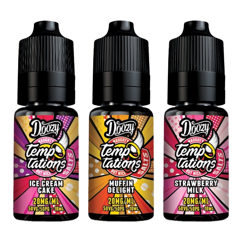 Doozy Temptations Nic Salts 10ml E-liquid