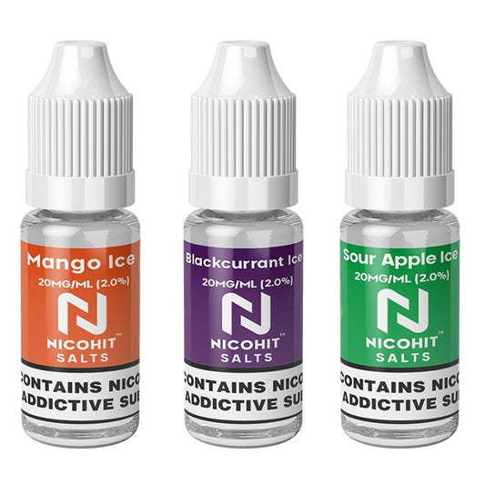 Nicohit Nic Salts 10ml E-liquid
