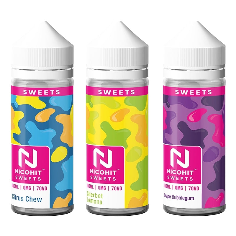 Nicohit SWEETS 100ml Shortfill E-liquid